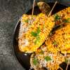 Maiskolf op grill
